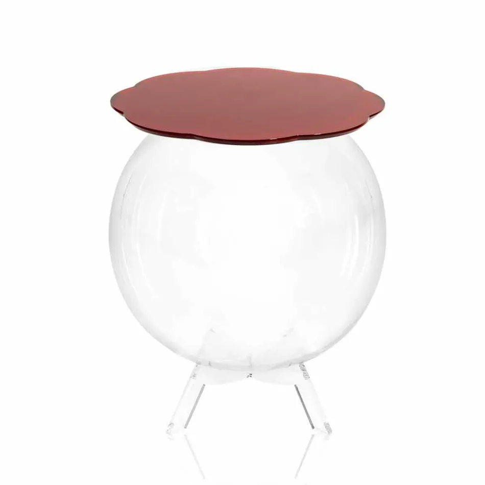 Koffie / rood ronde houder Biffy, modern design made in Italy Viadurini