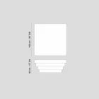 Salontafel ontwerp Koffie Silhouette Cadeau houtvezel Viadurini