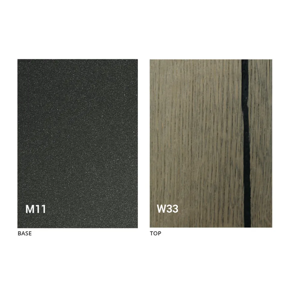 Transformerende salontafel van design in hout Made in Italy - Vincenzo Viadurini