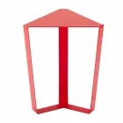 Salontafel van gekleurd metaal met modern Italiaans design - Yasmine Viadurini