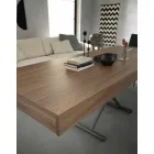 Moderne transformeerbare salontafel in hout en metaal Made in Italy - Fabio Viadurini