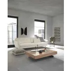 Moderne transformeerbare salontafel in hout en metaal Made in Italy - Fabio Viadurini