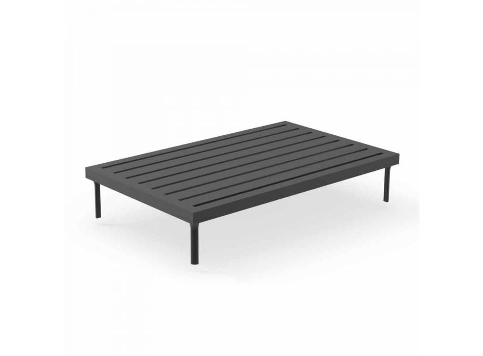 Aluminium rechthoekige salontafel voor buiten - Cleo Alu van Talenti
