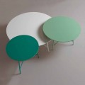 Kleurrijke moderne ronde design woonkamer salontafel - Boogie