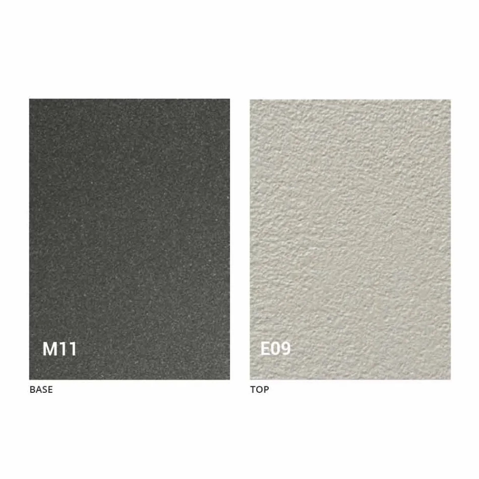 Transformeerbare salontafel met blad met morteleffect Made in Italy - romantisch Viadurini