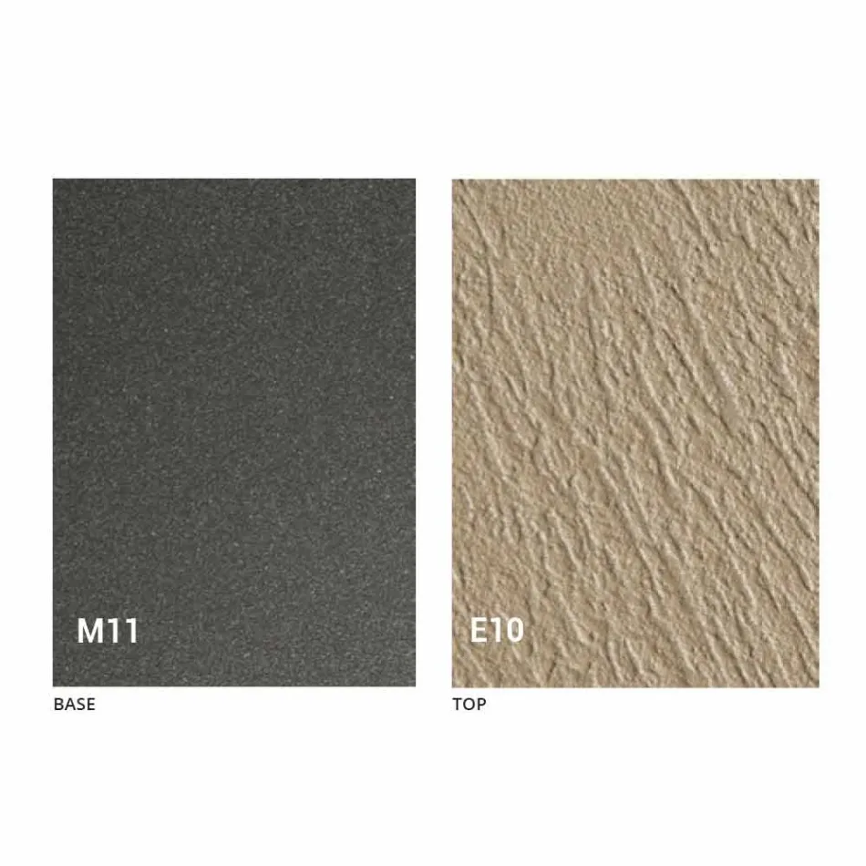 Transformeerbare salontafel met blad met morteleffect Made in Italy - romantisch Viadurini