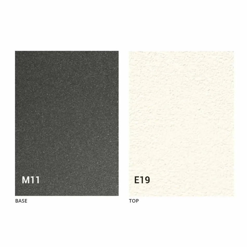 Transformeerbare salontafel met blad met morteleffect Made in Italy - romantisch Viadurini