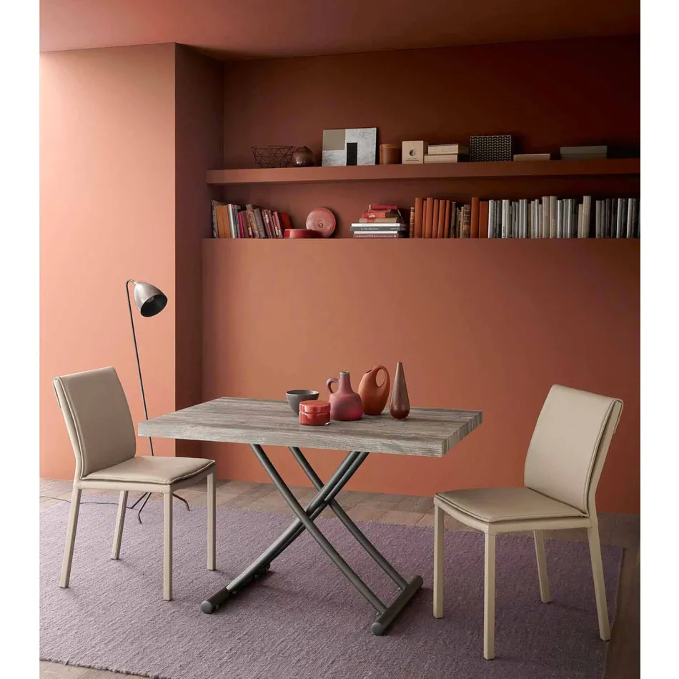 Salontafel om te bouwen tot een Made in Italy design keukentafel - Genio Viadurini