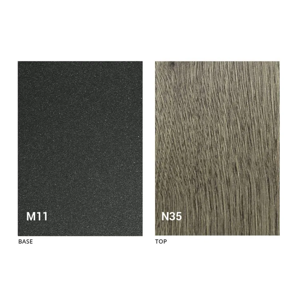 Salontafel om te bouwen tot keukentafel, Made in Italy Design - Genio Viadurini