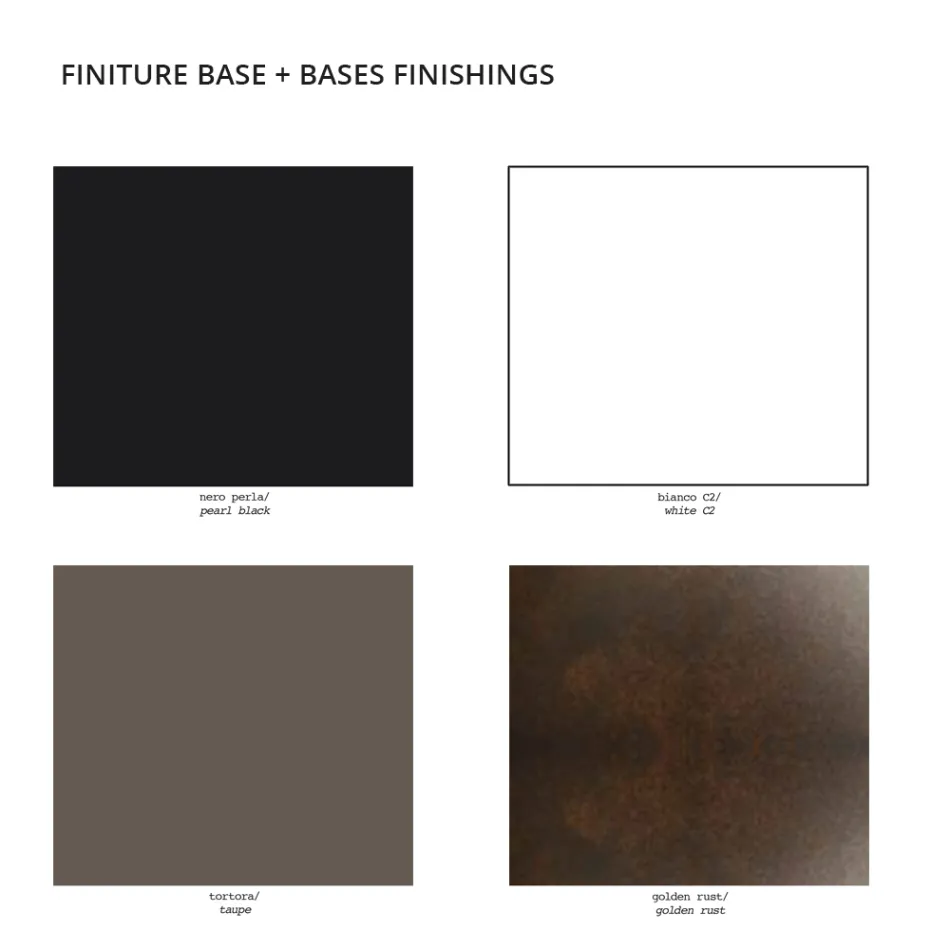 Buitensalontafel in gekleurd polyethyleen 96 cm Made in Italy - Uliveto Viadurini