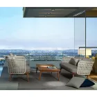 Homemotion Moderne Teakhouten Buitentafel - Luanaedmea Viadurini