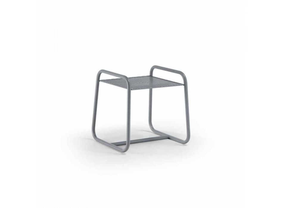 Moderne design salontafel van gekleurd metaal voor in de woonkamer - Karol Viadurini