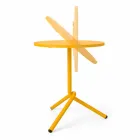 Ronde buitentafel van metaal en plaatstaal Made in Italy - Alberic Viadurini