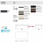 Varaschin System-tafel voor buitengebruik in gelakt aluminium Viadurini