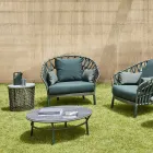 Tuintafelvoet in aluminium Made in Italy - Emma door Varaschin Viadurini