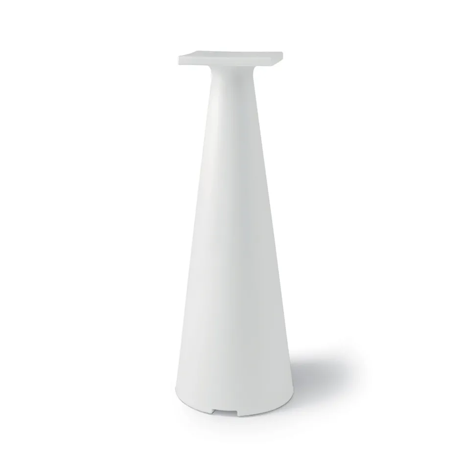 Tuintafelvoet in polyethyleen en HPL blad Made in Italy - Lucy Viadurini