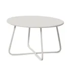 Tuinsalontafel in gegalvaniseerd staal Made in Italy - Brienne Viadurini