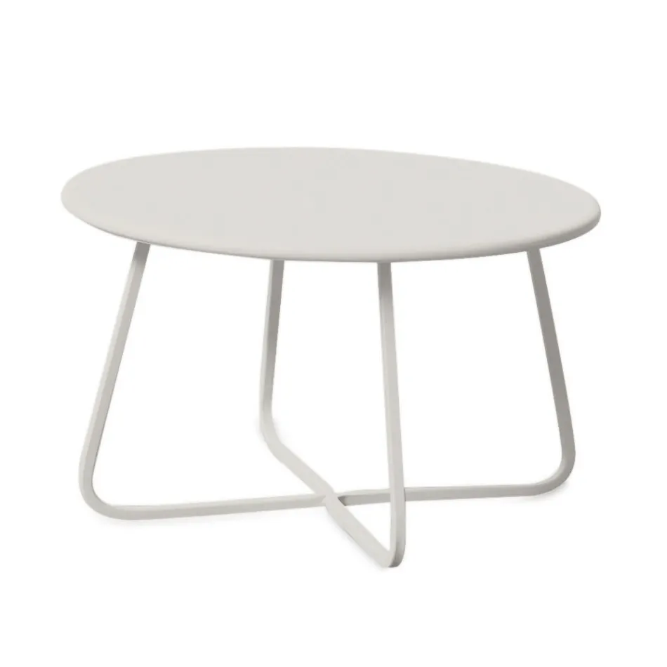 Tuinsalontafel in gegalvaniseerd staal Made in Italy - Brienne Viadurini