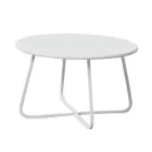 Tuinsalontafel in gegalvaniseerd staal Made in Italy - Brienne Viadurini