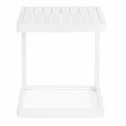 Homemotion - Tuin salontafel van geverfd aluminium, 2-delig - Rodric Viadurini