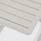 Tuinsalontafel in geverfd aluminium, Homemotion, 2 stuks - Rodric Viadurini