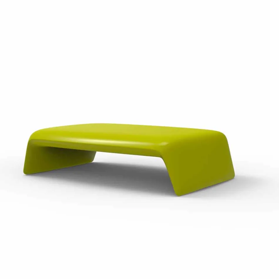 Blow by Vondom polyethyleen tuintafel, modern design Viadurini