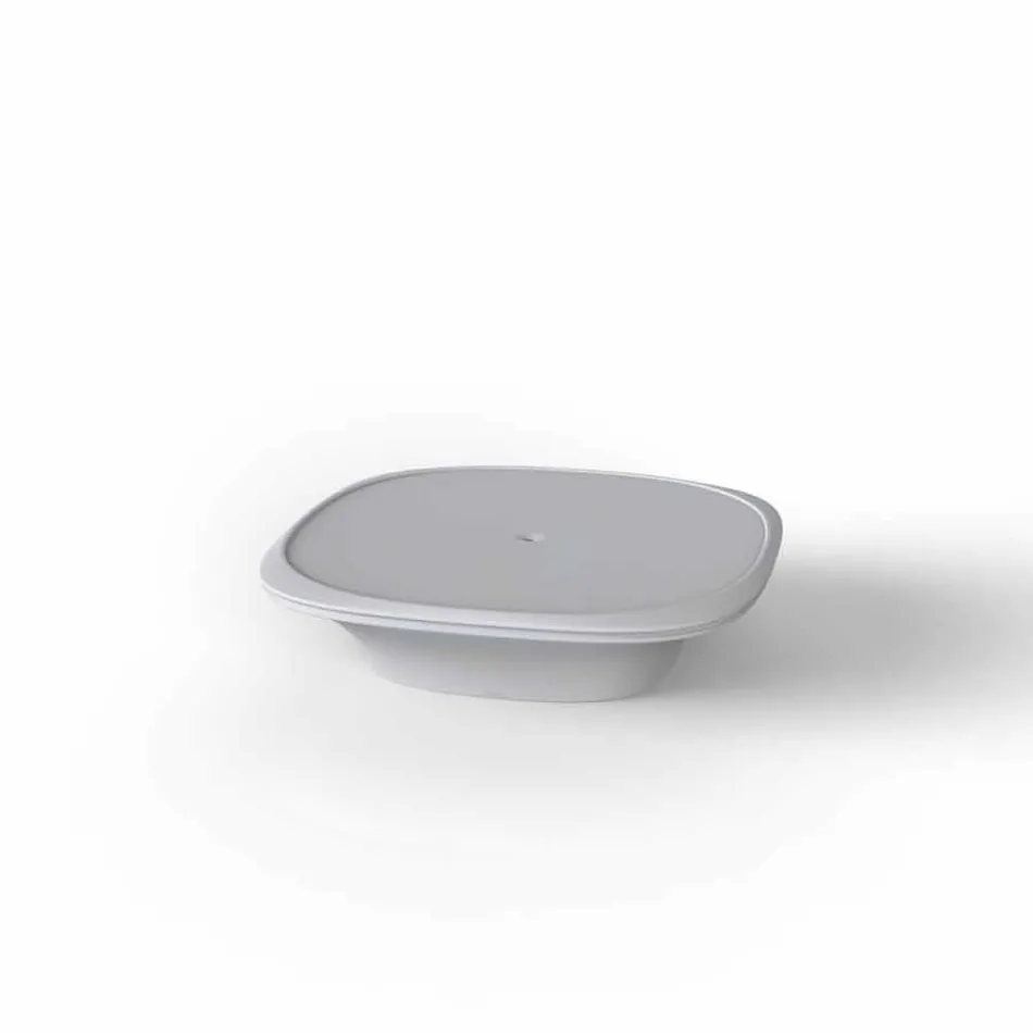 Moderne Ufo-tuintafel 100x100 cm van Vondom, in polyethyleen Viadurini