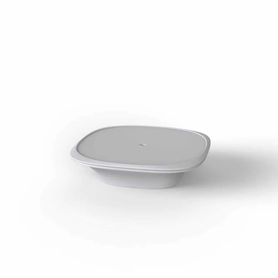 Moderne Ufo-tuintafel 100x100 cm van Vondom, in polyethyleen Viadurini