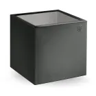 Vierkante salontafel in gekleurd polyethyleen Made in Italy - Noemi Viadurini