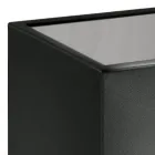 Vierkante salontafel in gekleurd polyethyleen Made in Italy - Noemi Viadurini