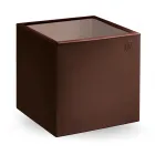 Vierkante salontafel in gekleurd polyethyleen Made in Italy - Noemi Viadurini