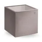 Vierkante salontafel in gekleurd polyethyleen Made in Italy - Noemi Viadurini