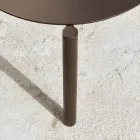 Ronde salontafel in gelakt aluminium - Bahia van Varaschin Viadurini