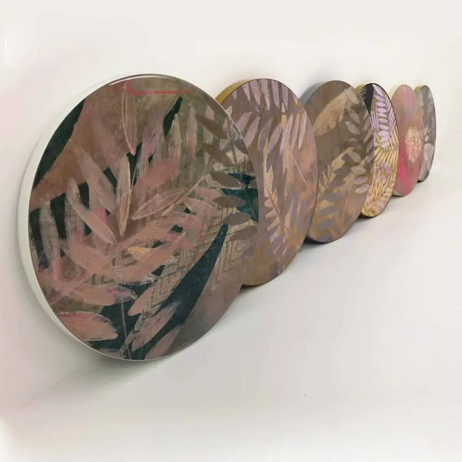 Salontafel voor binnen of buiten met metalen structuur Made in Italy - Carim Viadurini