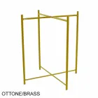 Salontafel voor binnen of buiten met metalen structuur Made in Italy - Carim Viadurini