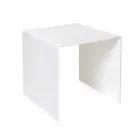 Modern koffie witte woonkamer 40x40cm Terry Klein, made in Italy Viadurini