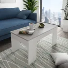 Salontafel met houten container - Scandio Viadurini