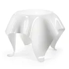 Salontafel met blad en onderstel van plexiglas Made in Italy - Brento Viadurini