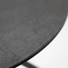 Salontafel met rond blad van porseleinsteengoed Made in Italy - Siste Viadurini