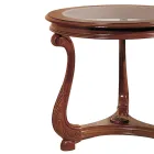 Salontafel met glazen blad Made in Italy - Sedna Viadurini