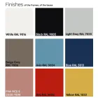 Salontafel met rond marmeren blad Made in Italy - Makino Viadurini