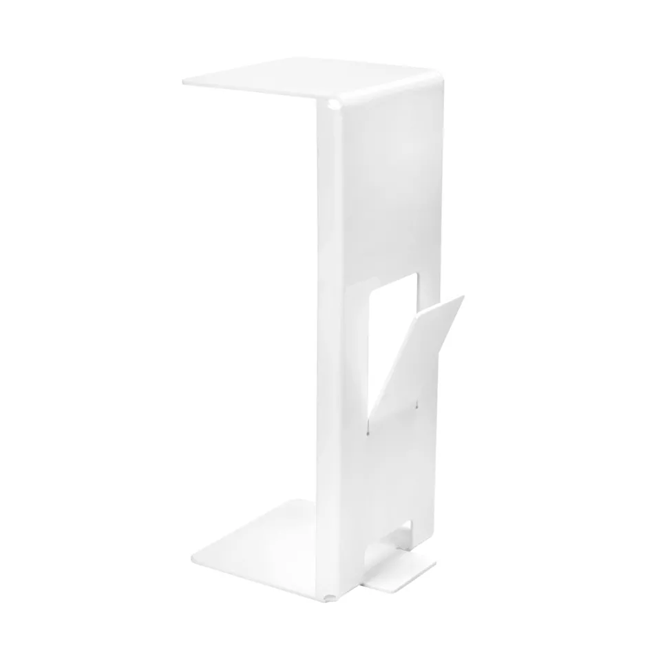 Salontafel met tijdschriftenrek van plexiglas Made in Italy - Belle Viadurini