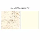 Design salontafel met 2 ronde bladen in Gres Made in Italy - Stockholm Viadurini