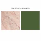 Design salontafel met 2 ronde bladen in Gres Made in Italy - Stockholm Viadurini