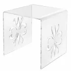 Design salontafel in transparant plexiglas van Mandas Viadurini