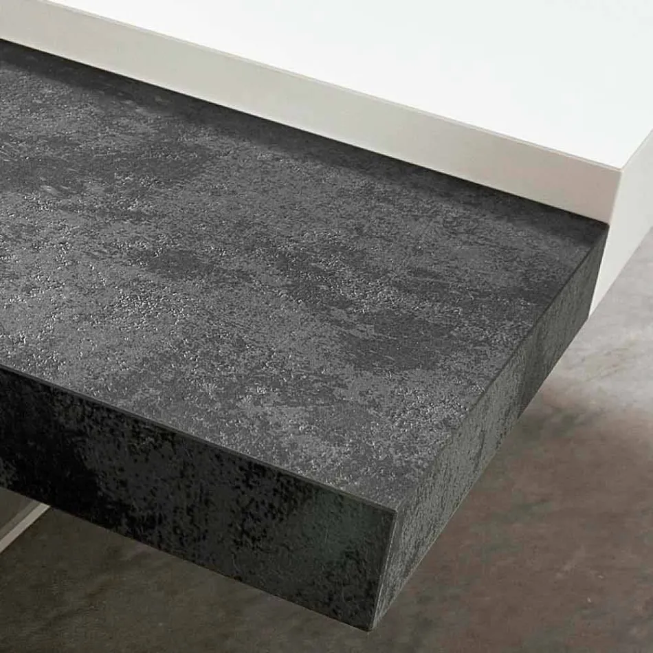 Fenix salontafel met transparante poten Made in Italy - Justin Viadurini