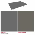 Fenix salontafel met transparante poten Made in Italy - Justin Viadurini