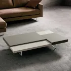 Fenix salontafel met transparante poten Made in Italy - Justin Viadurini