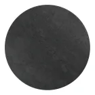 Salontafel in Porselein Grès en ronde voet Gemaakt in Italië - Tullia Viadurini