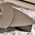 Salontafel in gelakt Mdf met draaibaar blad Made in Italy - Lisa Viadurini